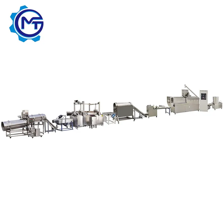 Newly desgin extrusion machine fried cheetos snack food production line niknaks/Kurkure with factory price