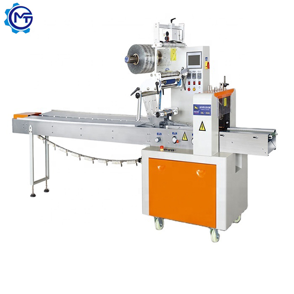 Pillow horizontal packing machine with tiding systme