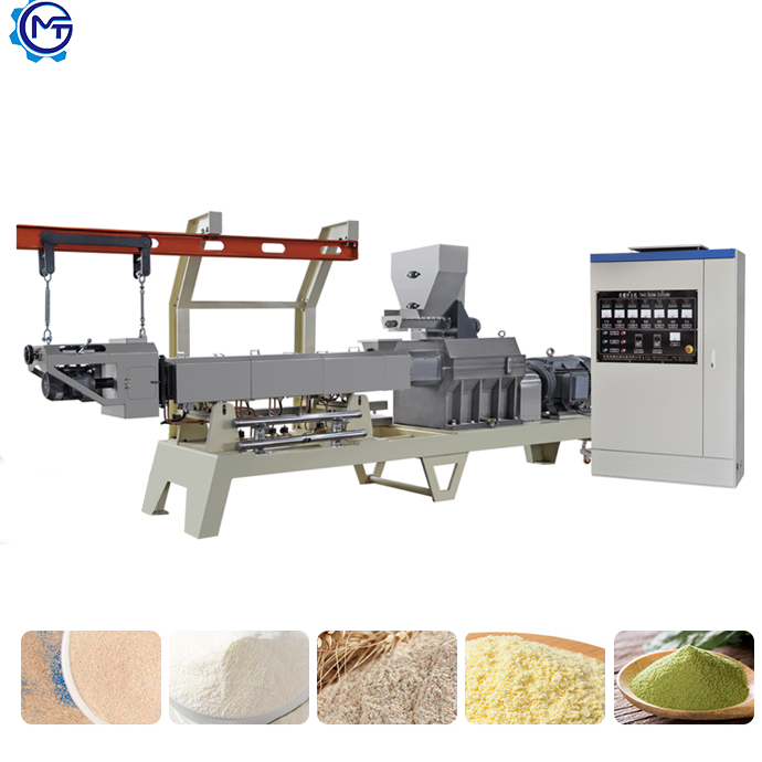 Automatic Instant Powder Baby Food Production Line Nutritional Infant Breakfast Baby Food Making Machine.