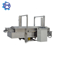 Automatic continuous food snack fryer