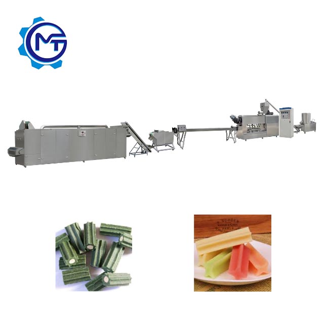Chewing treats processing line