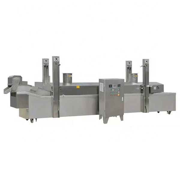 Double-screw fried wheat flour snack processing line