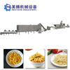 Straight and oblique cut long pipe screw shell macaroni extruder snack processing line